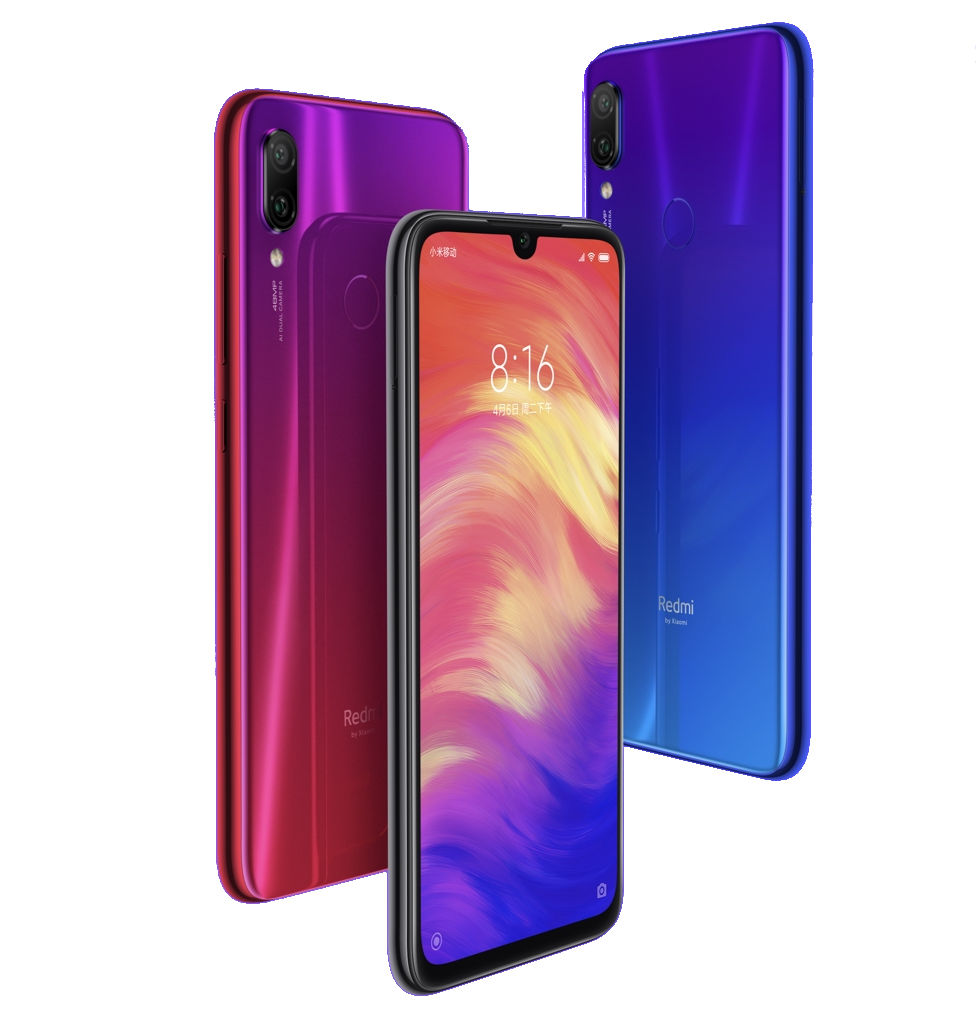 Xiaomi Redmi Note 7 with 6 3 inch FHD display Snapdragon 
