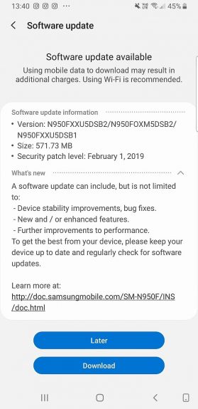 Note 8 Pie Stable