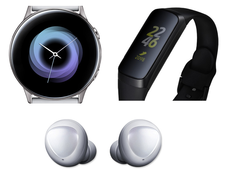 Samsung Galaxy Watch Active, Galaxy Fit / Fit e and Galaxy Buds confirmed on official Galaxy Wearable app