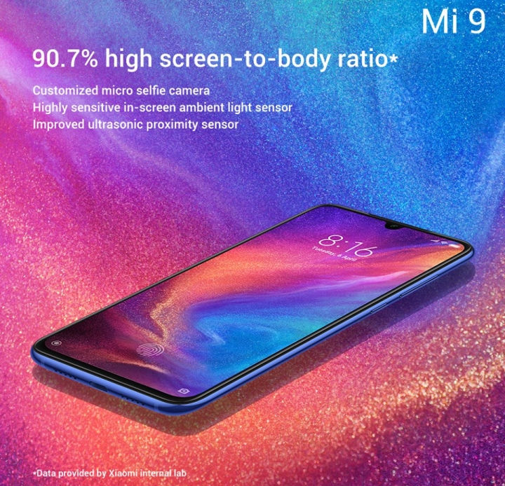 Xiaomi Mi 9: 90.7% screen-to-body ratio, optical in-display fingerprint sensor, 12GB Edition and more
