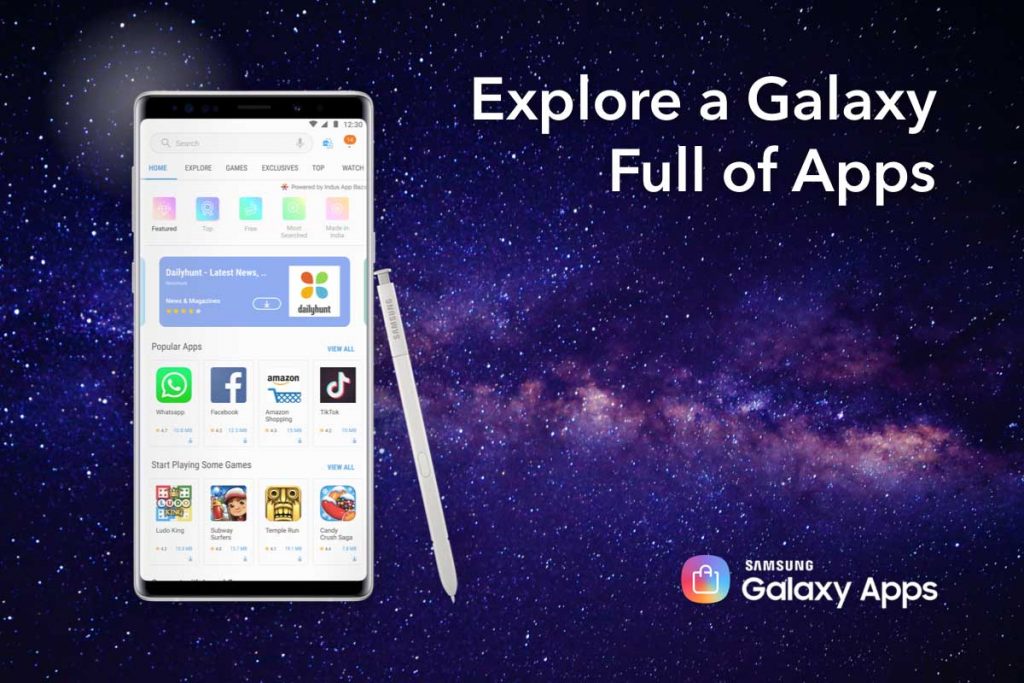 samsung phone app store