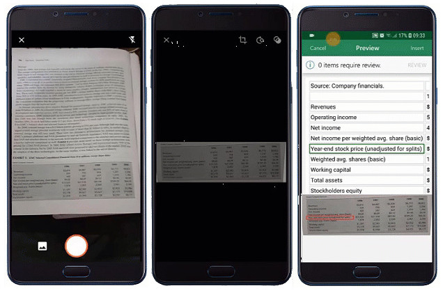 microsoft excel for android