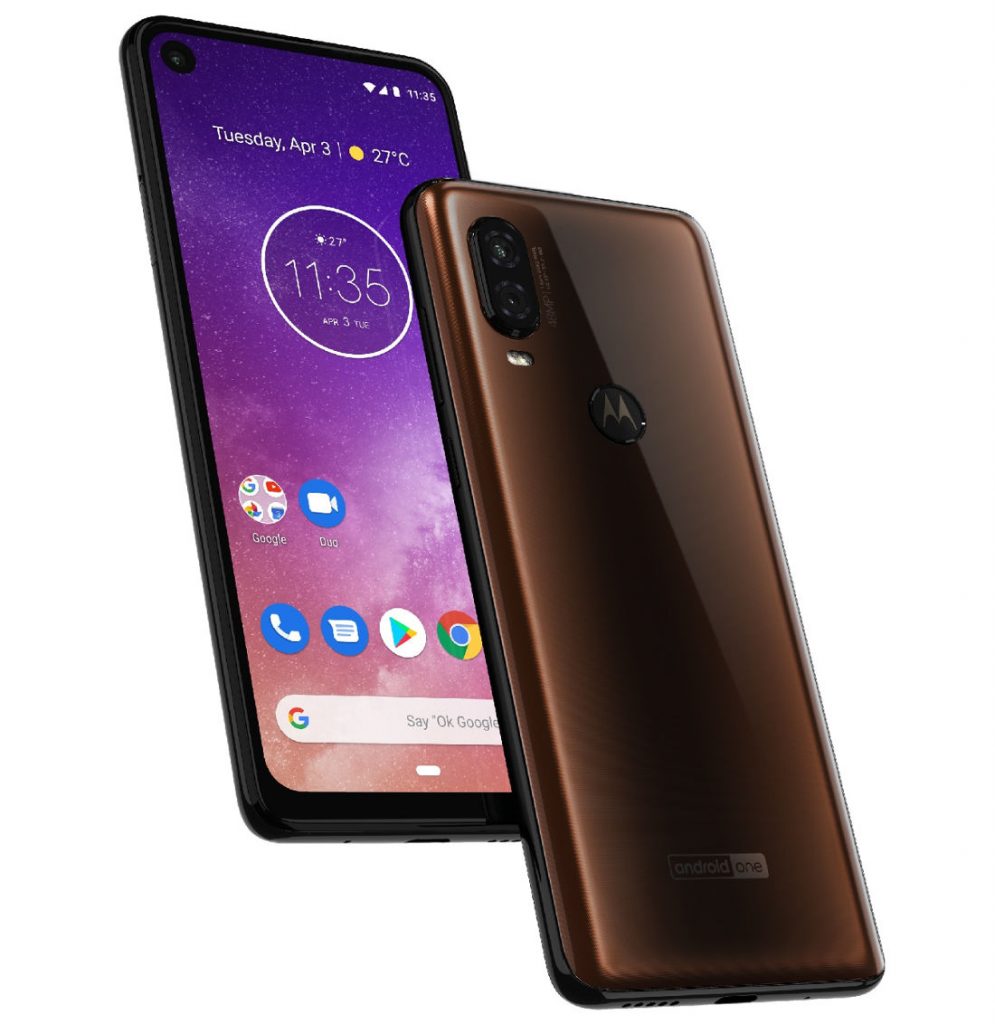 Motorola One Vision Android One phone with in-screen camera, 48MP rear ...