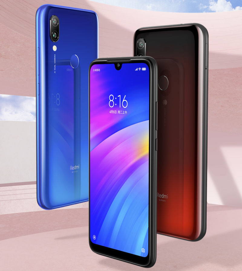 Xiaomi Redmi 7 with 6.26-inch 19:9 display, AI dual rear