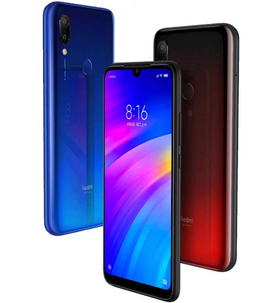 redmi 7 and y3