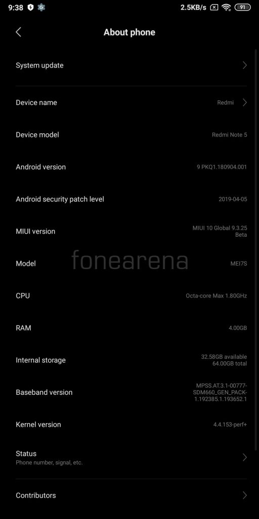 Xiaomi Redmi Note 5 Pro Android 9.0 Pie MIUI beta update ...