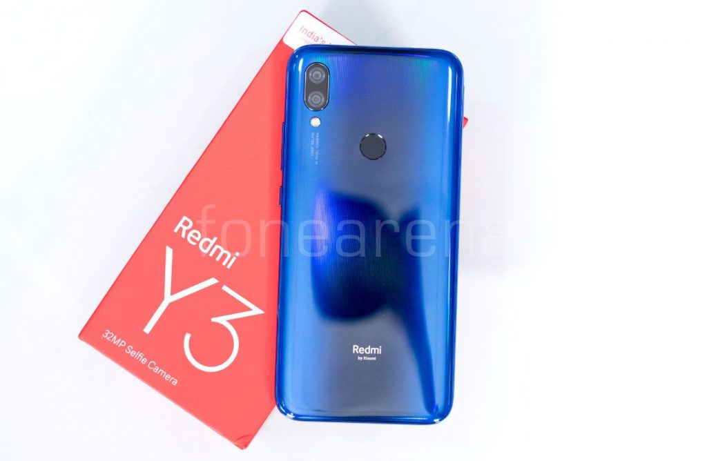 redmi 7 and y3