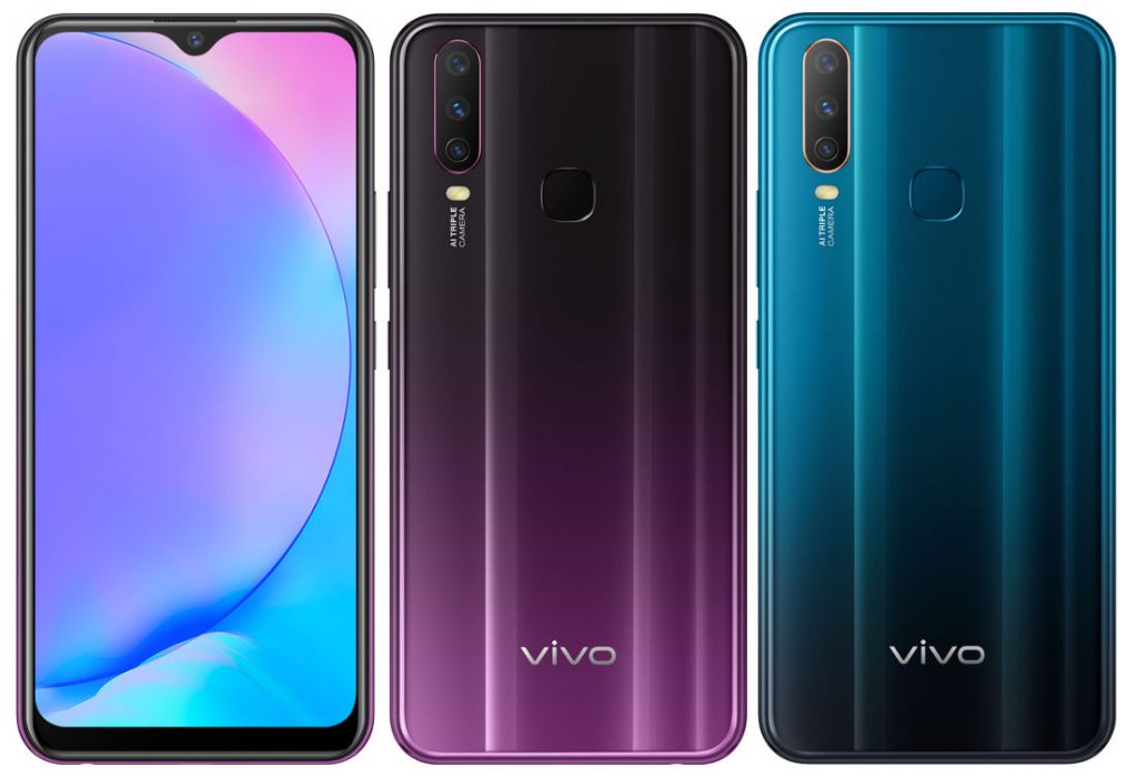 Vivo Y17 with 6.35-inch Halo FullView display, AI triple