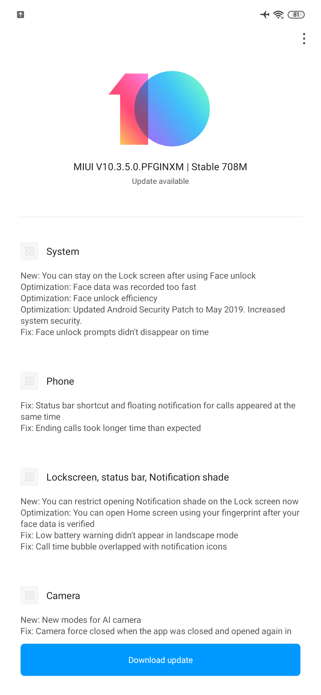 Xiaomi Redmi Note 7 MIUI Software Update Tracker [Update ...