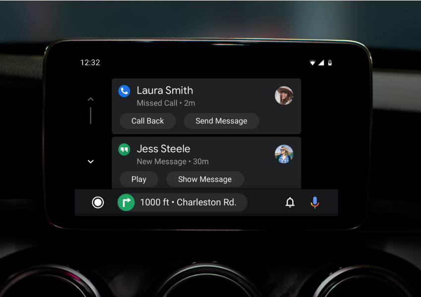 Bildschirme und Apps in Android Auto - Android Auto-Hilfe