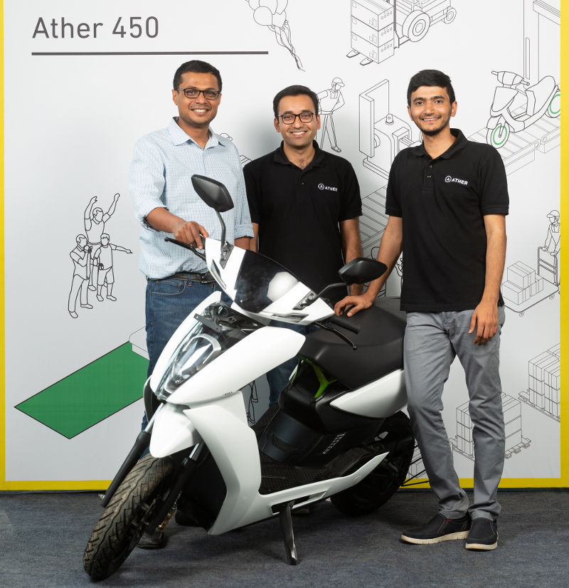 Ather Energy raises 51 million in latest funding led by Flipkart’s co