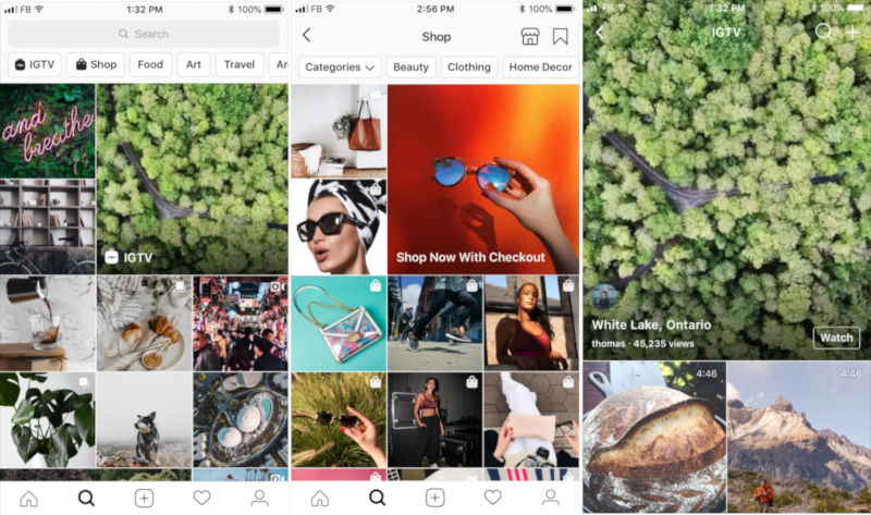 Instagram update brings new design and adds stories to Explore tab