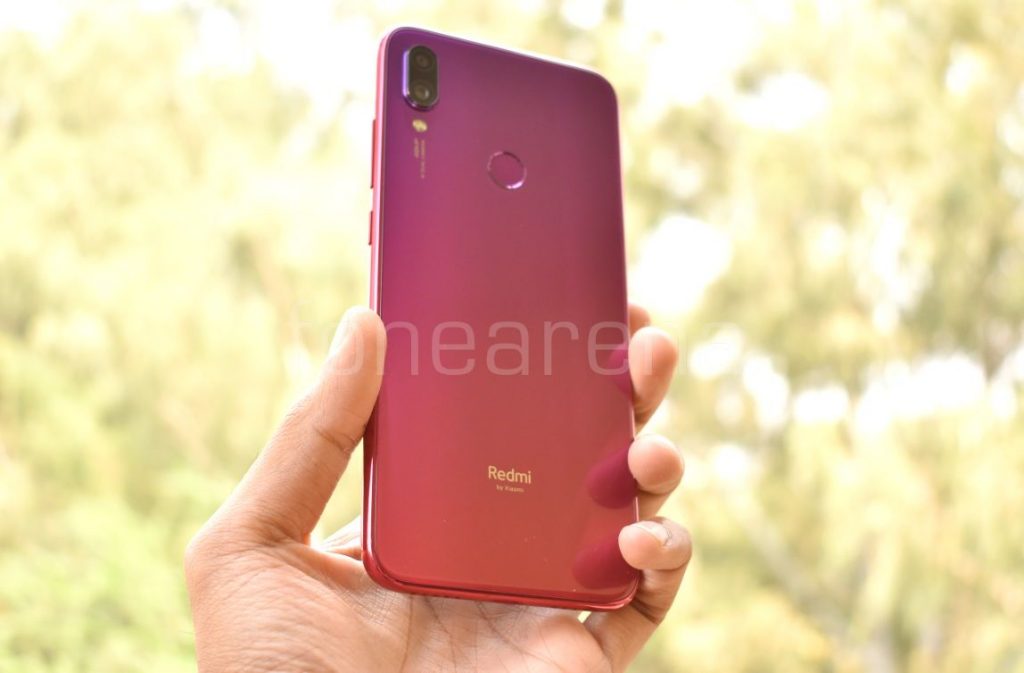 Redmi Note 7 Pro Nebula Red Photo Gallery