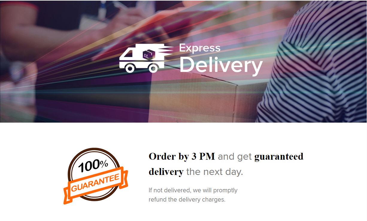 Xiaomi is offering 'Guaranteed Next-Day delivery' on Mi online