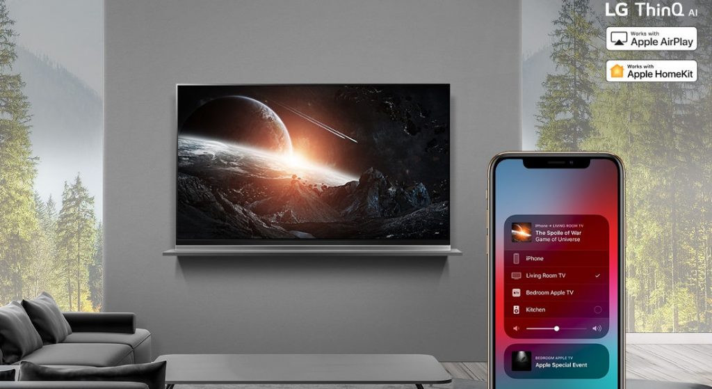 how to airplay from mac to smart tv