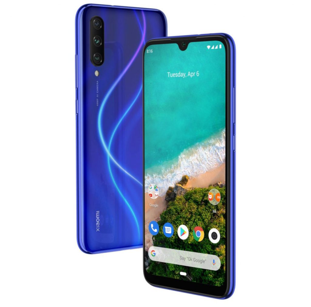 Xiaomi Mi A3 with 6-inch AMOLED display, triple rear cameras, 32MP front camera, in-display fingerprint sensor surfaces