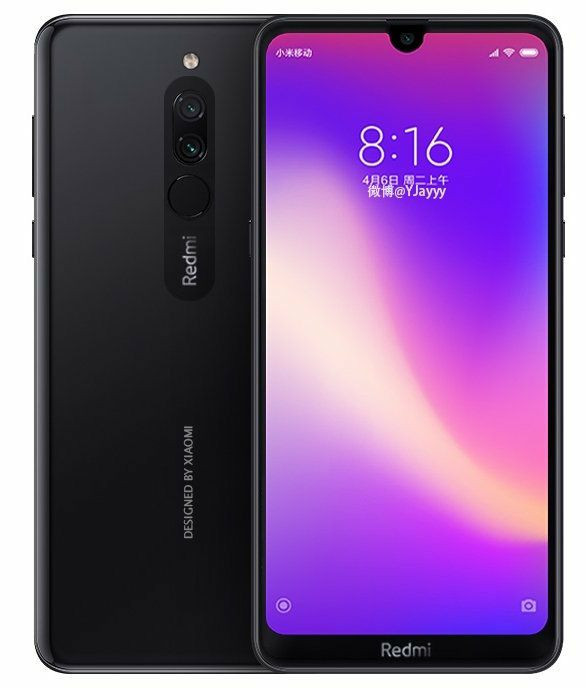 Redmi 8 (M1908C3IC) with 6.2-inch 19:9 display, dual rear