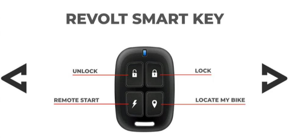 revolt rv400 key