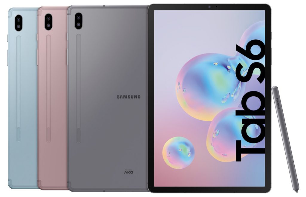 Samsung Galaxy Tab S6 with 10.5-inch WQXGA Super AMOLED display, Snapdragon  855, dual rear cameras, in-display fingerprint scanner announced