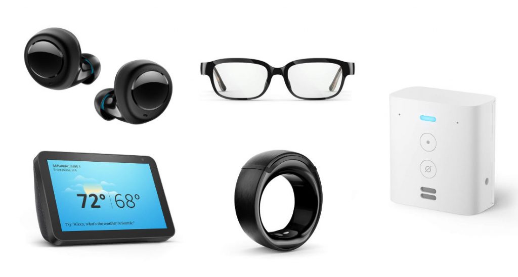 Echo Buds, Echo Loop Smart ring, Echo Frames glasses, Echo