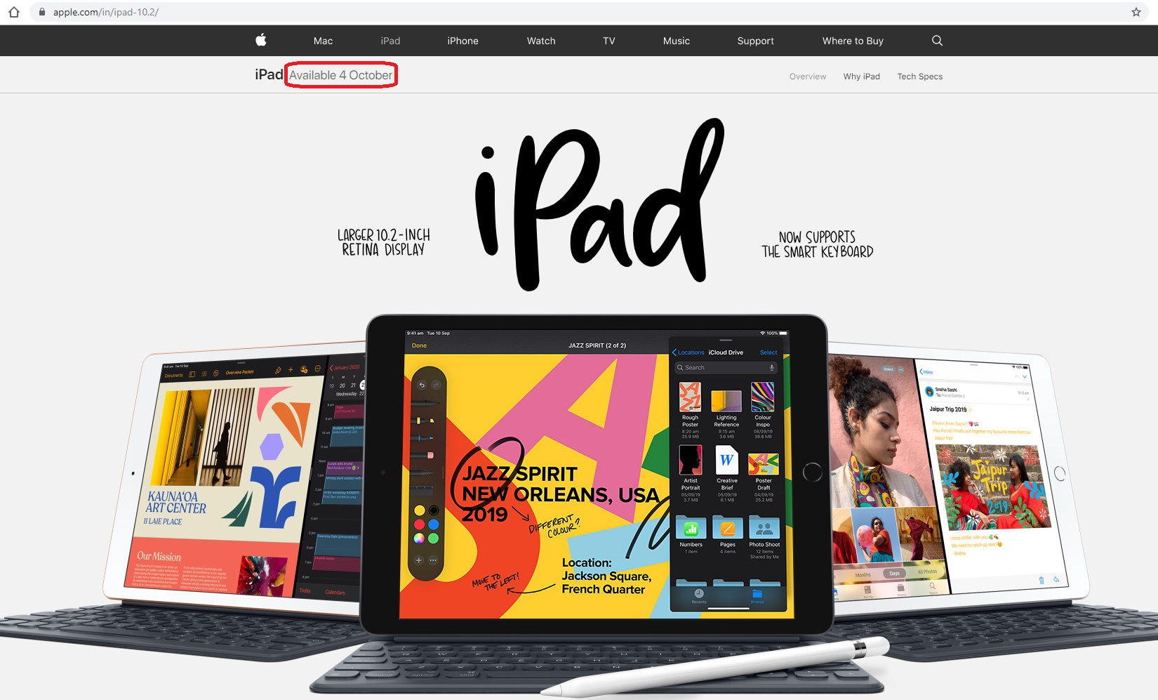 Apple ipad 2019 обзор