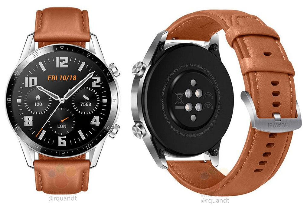 HUAWEI Watch GT2 with circular AMOLED display Kirin A1 chip