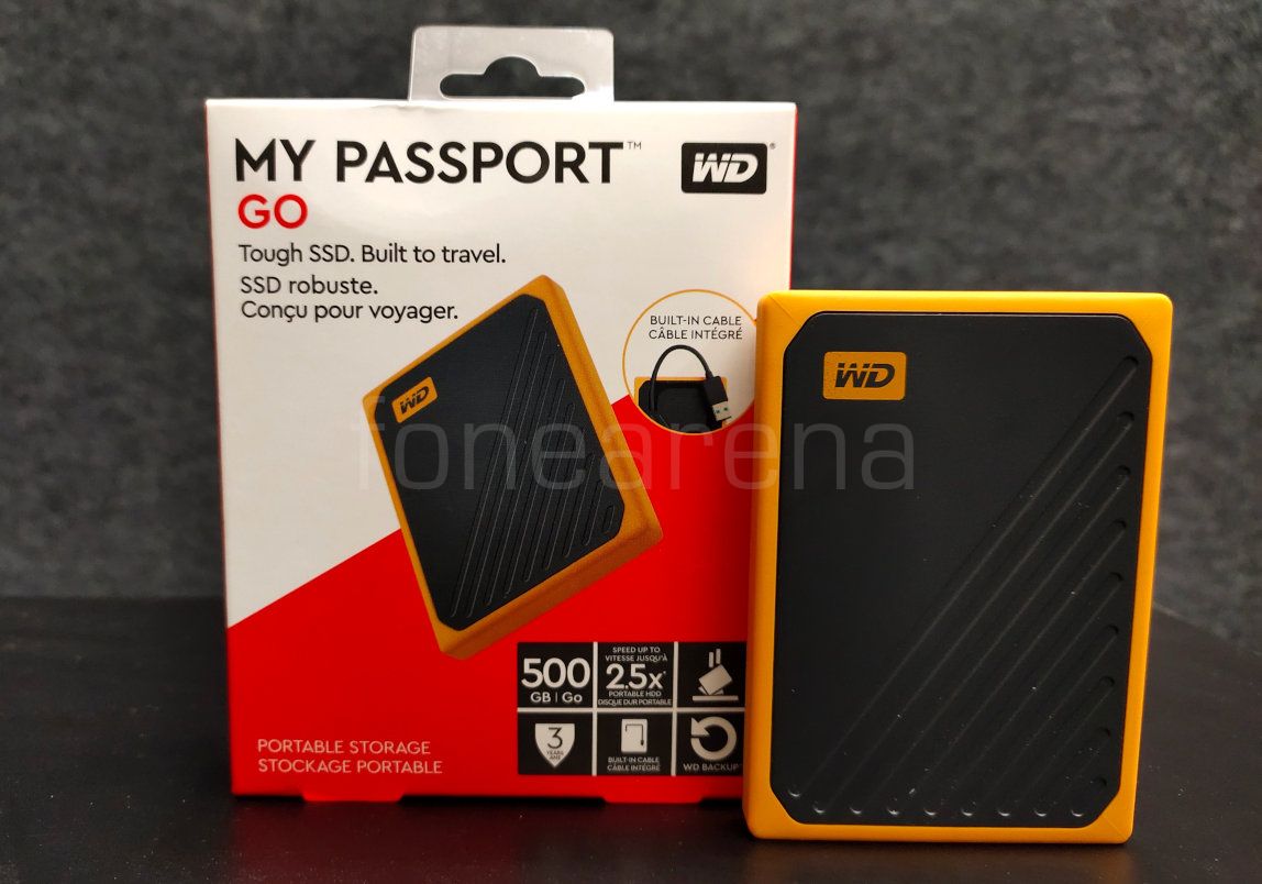 WD My Go – 500GB portable SSD