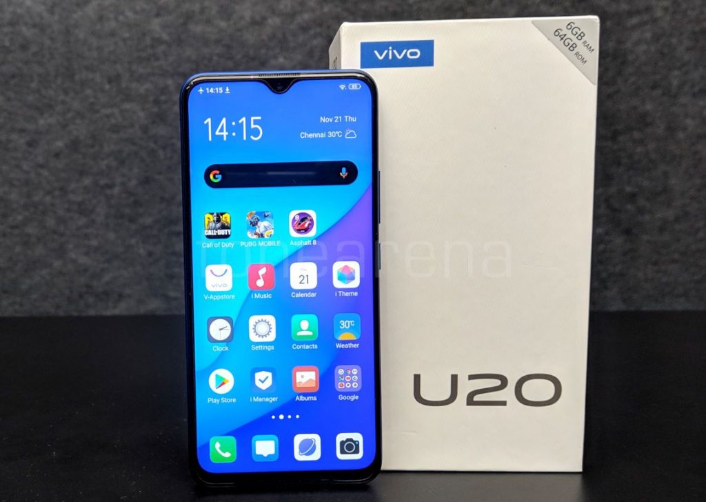 vivo 1921 model name battery