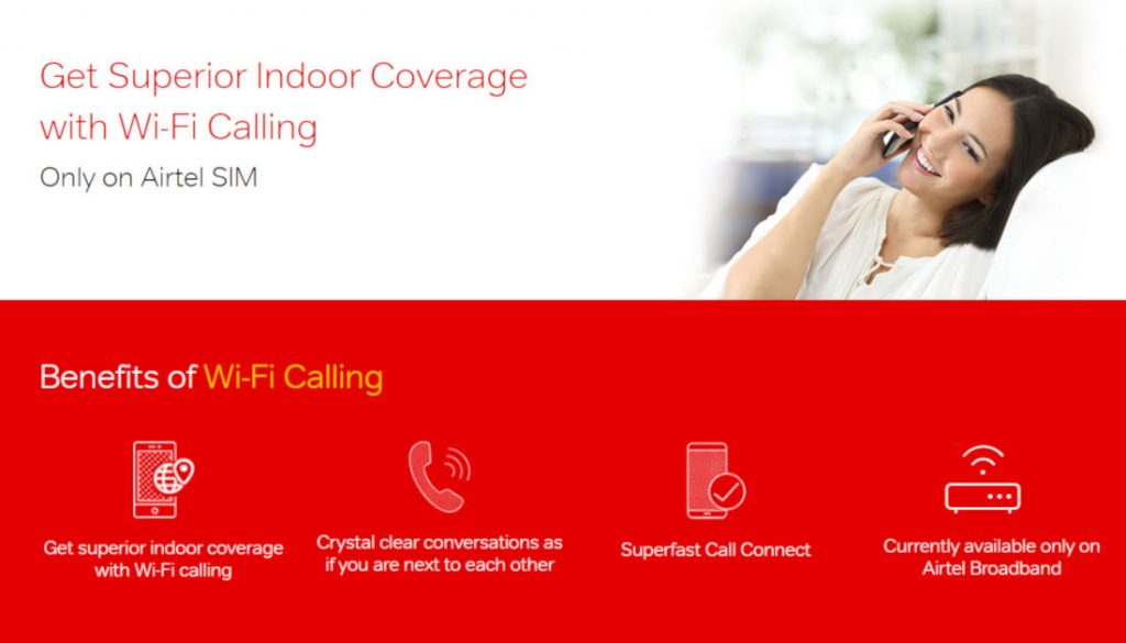 Airtel WiFi Calling now available across India; crosses 1 million users