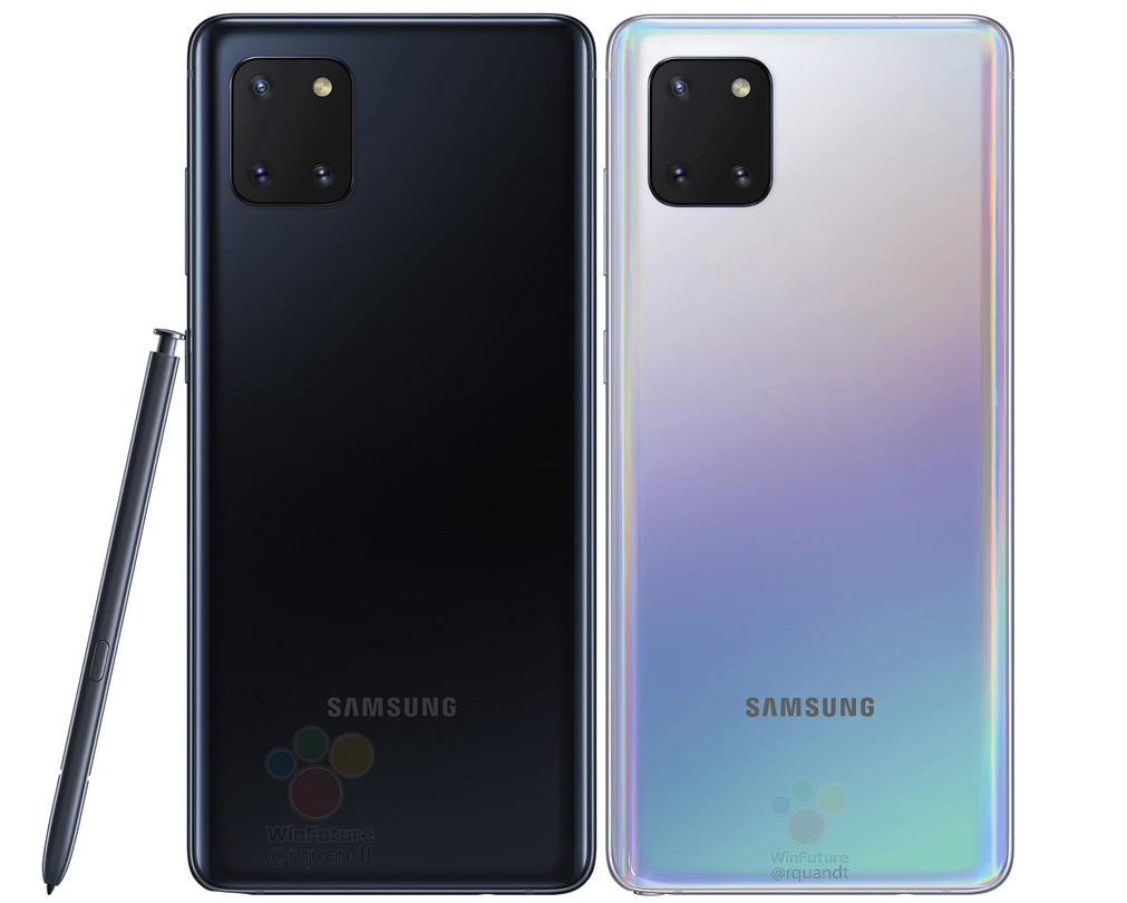 Samsung Galaxy Note 10 Lite with 6.7-inch FHD+ Infinity AMOLED punch-hole  display, square triple rear cameras surface [Update: Detailed specs]