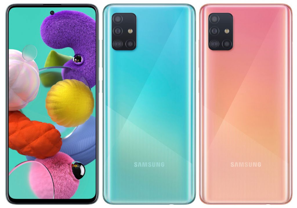 features of samsung a51 phone