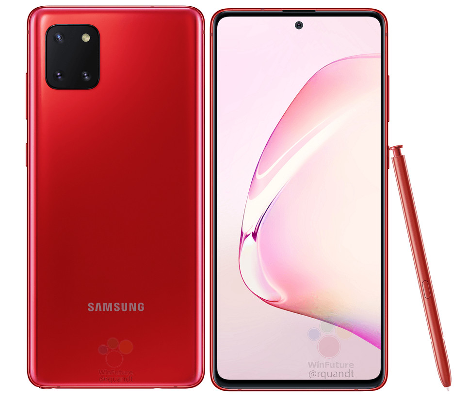 Samsung's upcoming Galaxy Note 10 Lite appears in new leaked