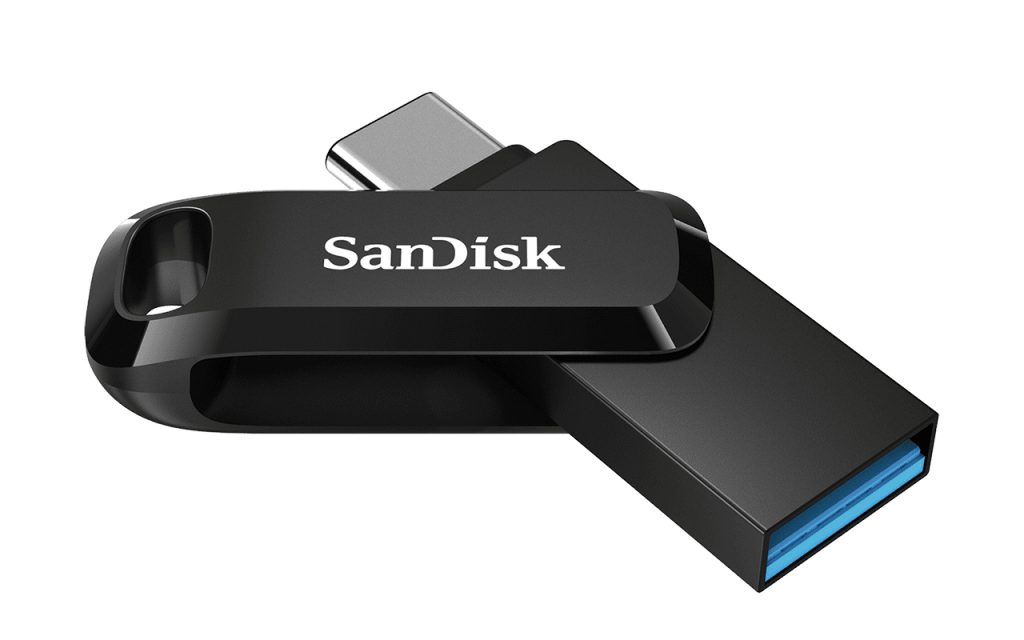 Sandisk ultra dual drive go usb type c обзор