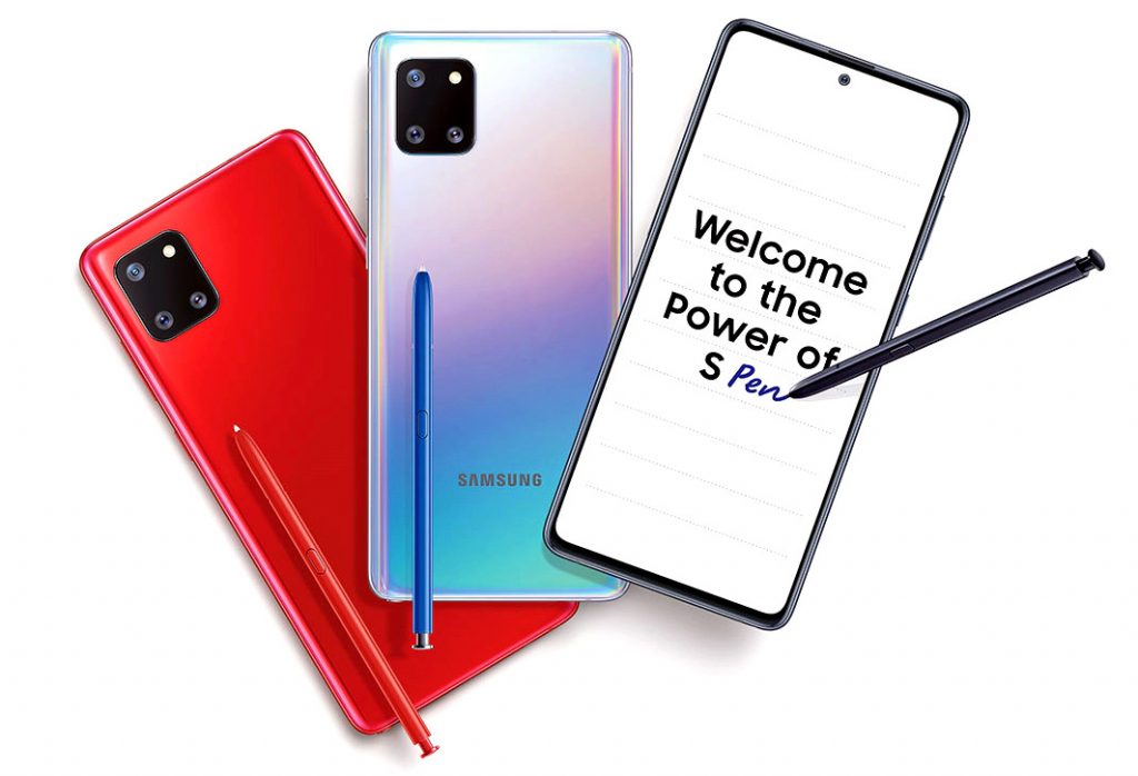 Samsung Galaxy Note 10 Lite with 6.7-inch FHD+ Infinity AMOLED punch-hole  display, square triple rear cameras surface [Update: Detailed specs]