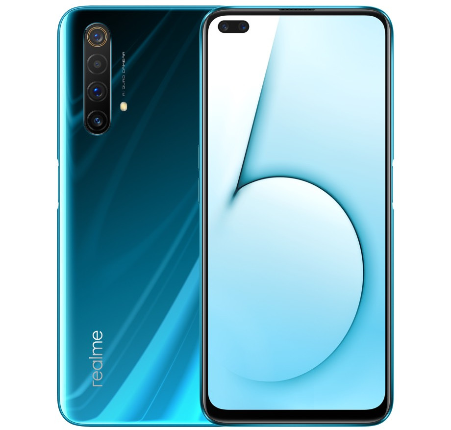 realme front dual camera mobile