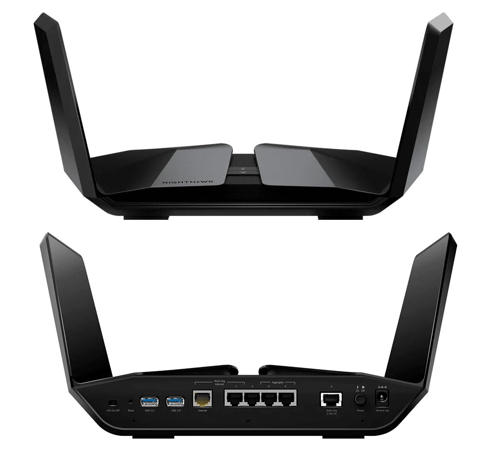 NETGEAR Nighthawk Tri-band AX12 12-Stream Wi-Fi 6 Router (RAX200