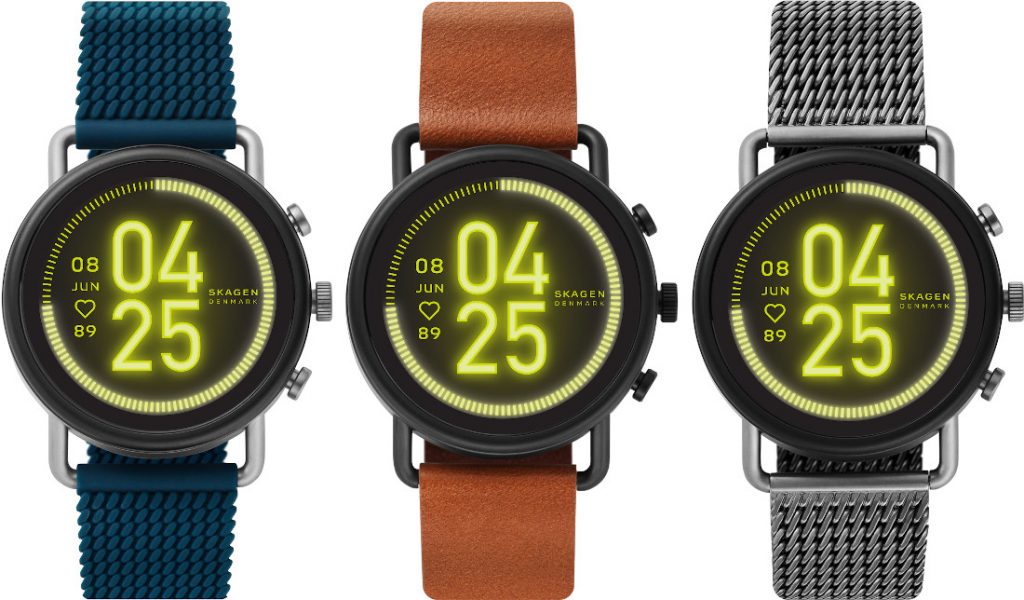 Skagen Falster 3 WearOS smartwatch with 1.3 inch AMOLED screen