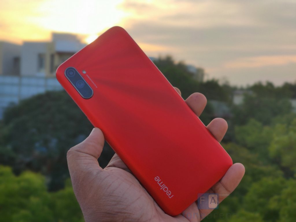 realme c3 red