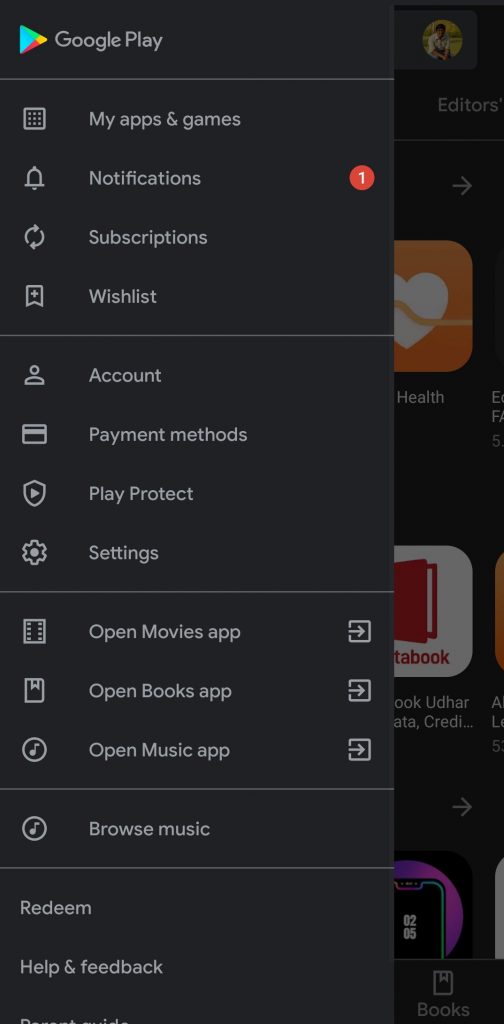 Google Play Store update adds Material Theme account switcher