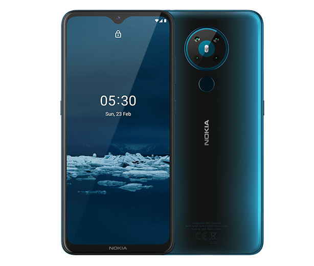 Nokia 5.3 TA-1223 64GB GSM Unlocked Dual Sim Android SmartPhone w/ Quad  Camera Cyan Cyan TA-1223 - Best Buy