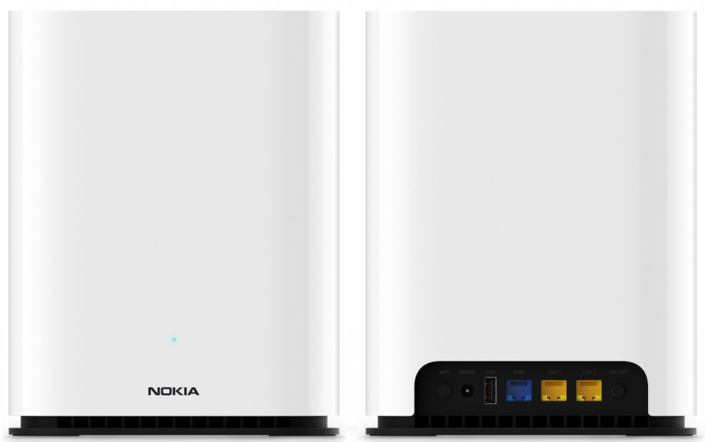 Nokia Beacon Wi-Fi 6 router with Wi-Fi Certified EasyMesh modulation ...