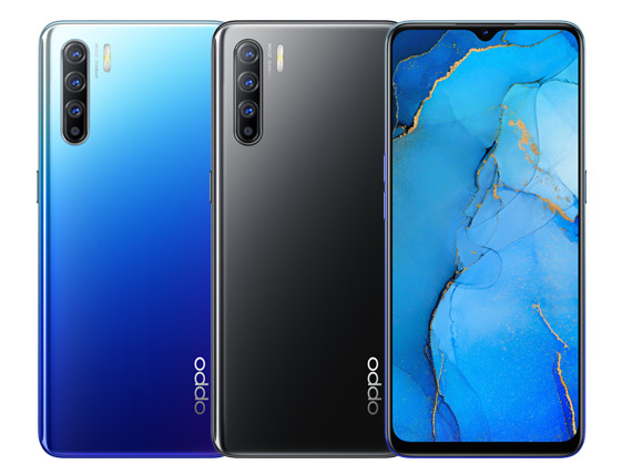 OPPO Reno3 4G version with 6.4-inch FHD+ AMOLED display, 8GB RAM