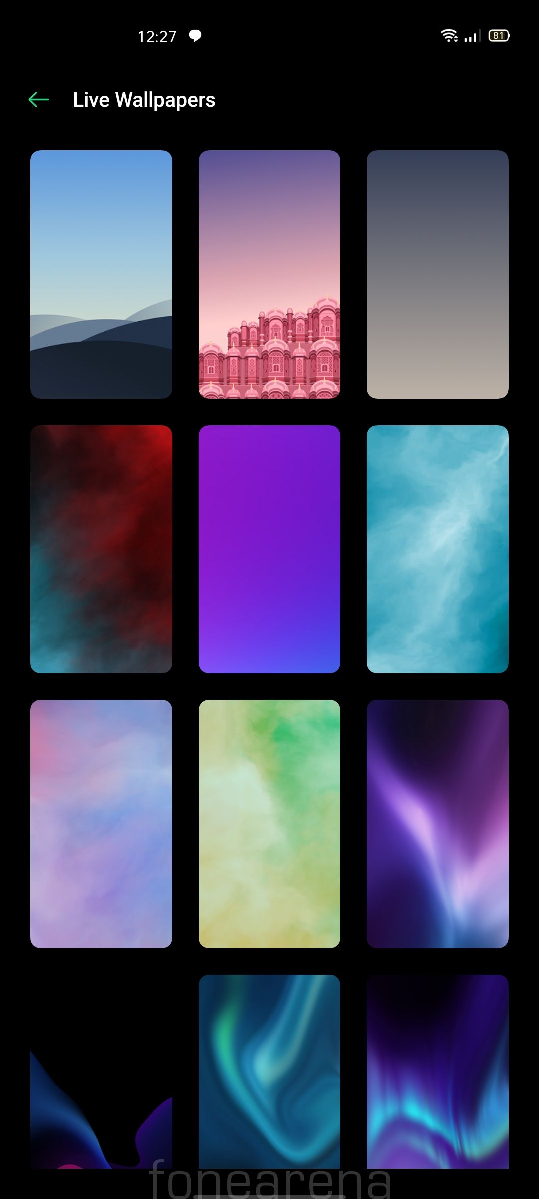 Color OS 6 Stock Wallpapers HD