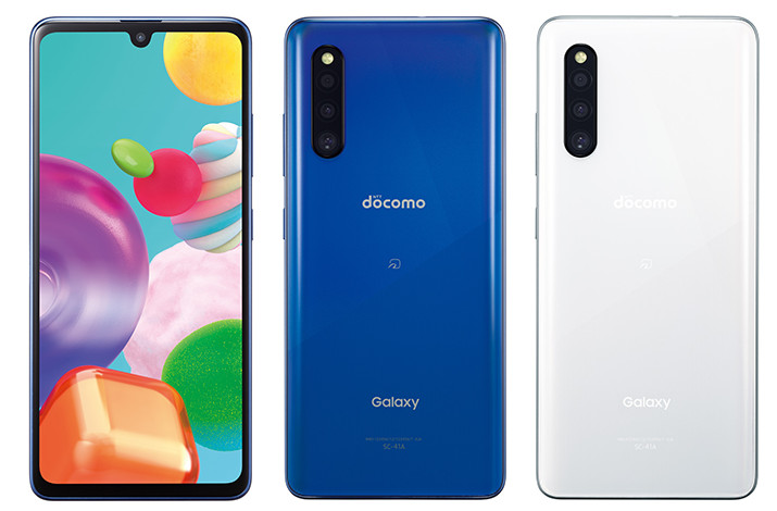 docomo Galaxy A41 BLACK 64GB - スマートフォン本体