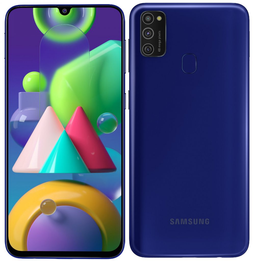 Samsung Galaxy M21 With 6 4 Inch Fhd Amoled Display 48mp Triple Rear Cameras 6000mah Battery Launched In India Starting At Rs
