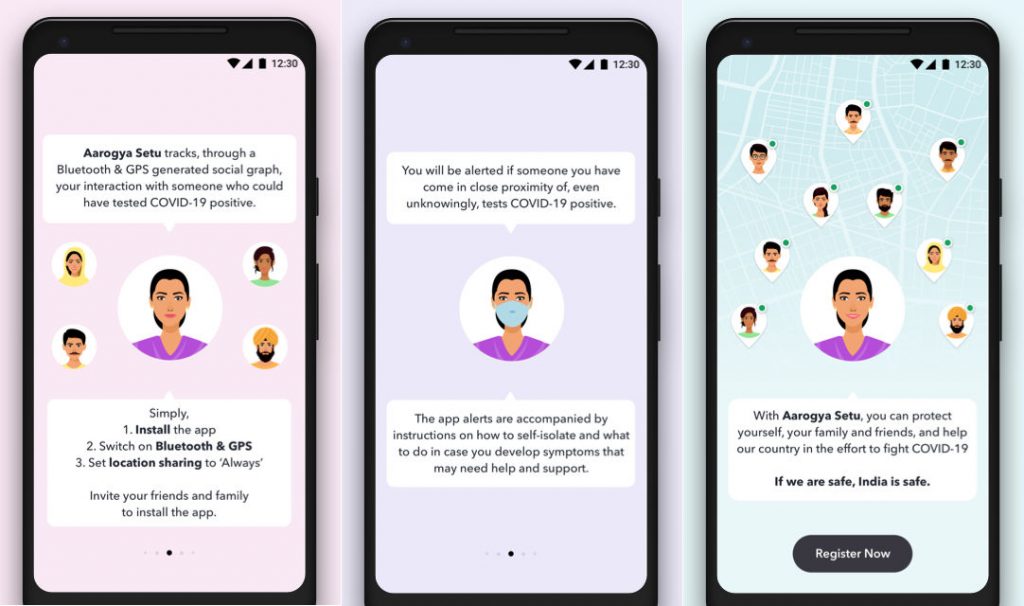 Правительство Индии запустило приложение ArogyaSetu для отслеживания инфекции COVID-19 1