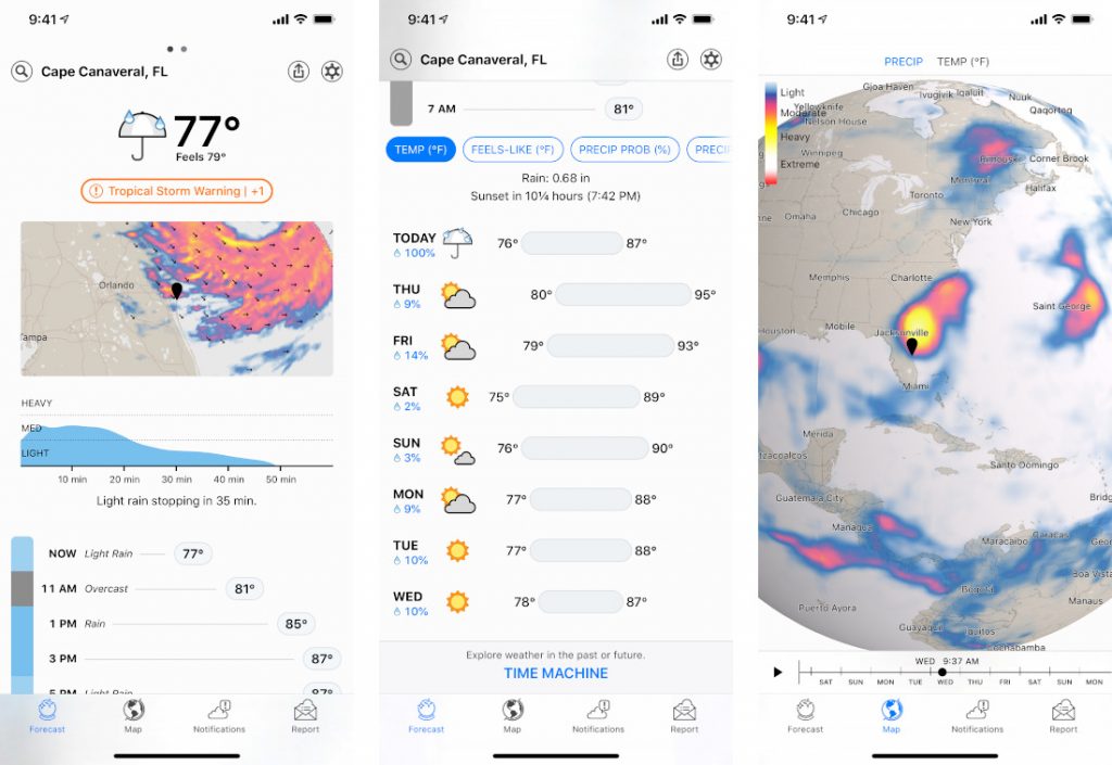 تم شراء تطبيق Dark Sky hyperlocal للطقس من قبل Apple؛ يفقد تطبيق Android 10