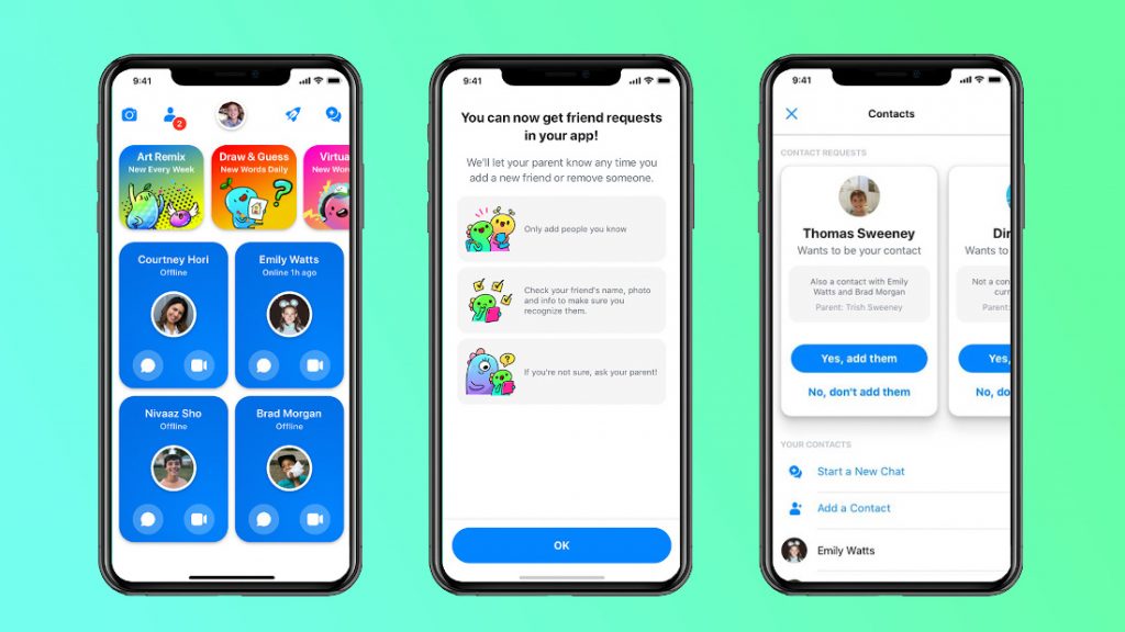 Facebook تم إطلاق برنامج Messenger Kids المزود بميزات الرقابة الأبوية في أكثر من 70 دولة جديدة بما في ذلك الهند 9