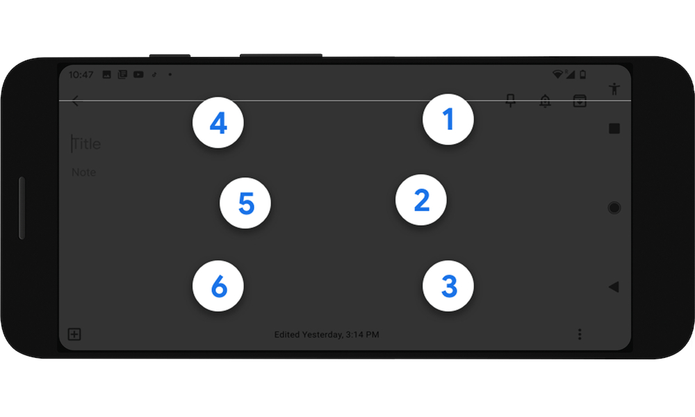 تطلق Google لوحة مفاتيح Talkback برايل للمكفوفين 85