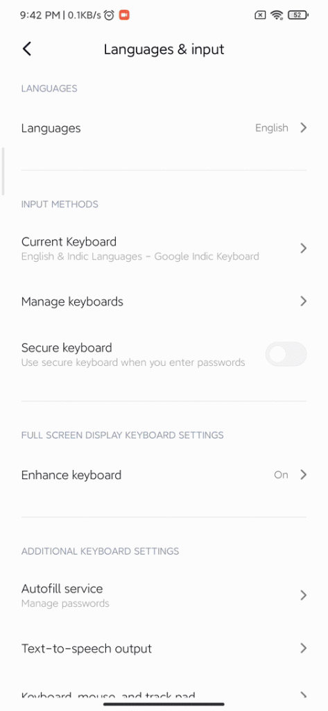 MIUI 11 Android 10 Gestures 3